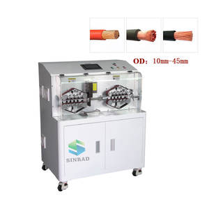 Chine nouvelle conception personnalisation électrique entièrement automatique grand câble carré 150-400mm2 machine de découpe et de dénudage - Product Image 2