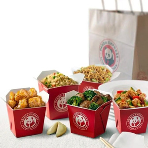 Caja <span class=keywords><strong>para</strong></span> llevar de papel Kraft desechable personalizable <span class=keywords><strong>para</strong></span> sushi, pasta, arroz, pastelería, fideos, embalaje personalizado <span class=keywords><strong>para</strong></span> llevar a casa - Product Image 1