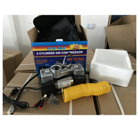 Compresseur d'air électrique pour pneus de voiture, avec Double cylindre, Mini pompe à Air, gonfleur de pneus, haute qualité, 12v Dc, nouveau,
