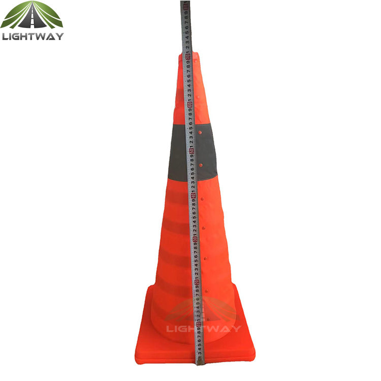 Складной конус безопасности дорожного движения, флакон 90 см 700 мм, австралийский светоотражающий конус безопасности дорожного движения