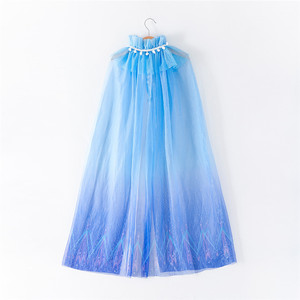 ขายร้อนฤดูหนาวเจ้าหญิง Fantastic Capes ยาวคอสเพลย์เสื้อคลุมสาว Tulle Cape - Product Image 2