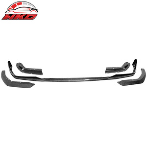 Compatible con BMW Serie 3 G20 2019-2022, Labio de Parachoques Delantero Estilo M Performance, Fibra de Carbono - Product Image 5