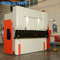 Machine de pliage automatique de tôles d'aluminium Boduan WC67K-80T2500MM avec contrôleur TP10S, presse plieuse hydraulique NC 2 axes, pompe à moteur