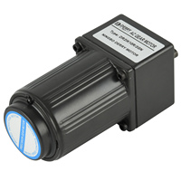 Moteur à induction à courant alternatif monophasé 15w avec réducteur et régulateur de vitesse