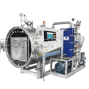 Storta industriale della macchina di sterilizzazione della frutta dell'autoclave & dello sterilizzatore