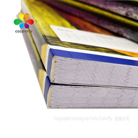 Cahier d'exercices A5 Cahier d'exercices A4 à reliure en ligne française d'usine chinoise pour l'école