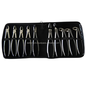 Forceps d'extraction dentaire professionnels pour adultes en acier inoxydable, instrument chirurgical dentaire, poignée ergonomique, fournisseur en gros - Product Image 5