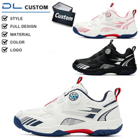 Calzado Deportivo Profesional Unisex Personalizado para Cancha, con Cordones Estilizados, Malla Transpirable, Suela de Goma y Entresuela de EVA para Tenis