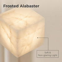 Lustre multi-têtes en albâtre naturel, lumière LED chaude, cadre métallique personnalisé, lampe suspendue pour villa, escalier