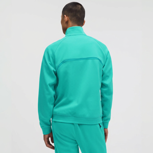 Veste de survêtement unisexe imperméable coupe-vent décontractée à fermeture éclair, col montant, 100 % polyester, pour le sport et le jogging, vente en gros OEM ODM de haute qualité - Product Image 2