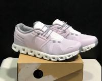 Chaussures de course unisexes de marque Designer Cloud 5, baskets athlétiques d'extérieur avec doublure en maille, à lacets, triple fonction, pour la marche et le sport
