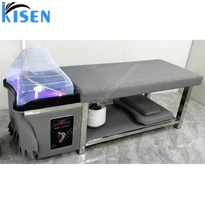 KISEN Headspa Sofá Comercial para Oficina, Mostrador de Recepción, Muebles de Belleza, Set de Salón, Cama de Lavado de Cabello para Peluquería - Product Image 5