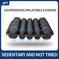 Coussin de vessie d'air gonflable portable à deux couches JFT BC-423 pour siège de voiture en fauteuil roulant pour personnes âgées
