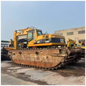 Excavadora marina Caterpillar 320CL 320, draga, anfibia de doble uso, modelo 2022, motor diésel de 26 toneladas, alta eficiencia de trabajo. - Product Image 2