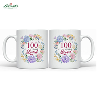 Mug à café et thé en céramique personnalisable par sublimation, 11oz et 15oz, idéal pour la fête des Mères, vente en gros, nouveauté 2026