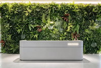 Muro Vegetal Biomimético Personalizado de Alta Gama, Paisaje Artificial, Muro Vegetal Estereoscópico, Fondo para Balcón