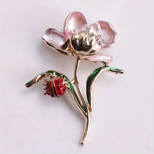 Broches de Flores Rosas para Homens e Mulheres, Alfinetes de Terno, Acessórios de Moda Simples para Xales - Product Image 2