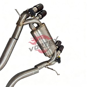 ท่อไอเสียแคทแบ็ค Vortex สแตนเลสแบบวาล์วทรอนิกส์ ความยาวเท่ากัน สำหรับ BMW F80 F82 M3 M4 ปี 2014 ถึง 2018 ท่อแต่ง - Product Image 2
