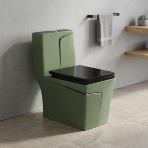 Bidet de toilette mural en céramique ronde et intelligente de style européen avec réservoir dissimulé P Trap Sanitary Ware - Product Image 2