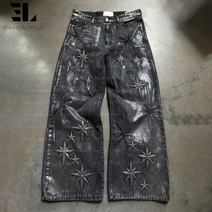 Pantalones cargo de lona de pato, sarga de algodón con lavado desgastado, holgados y rectos, tácticos, para trabajo y patinaje - Product Image 1