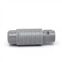 Conector de Enchufe Híbrido Eléctrico de 3P M20 de 8 Pines, Tipo VGA, de Plástico, Autoblocante, de Empuje y Tracción, Corriente Nominal