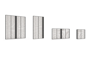 Độ sáng cao trong nhà p3.9 * 7.8 TV Rèm giá video Panel tường trong suốt Màn hình hiển thị LED - Product Image 6