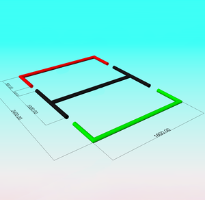 Terrain de football gonflable 3v3 en PVC hermétique et mobile, avec buts, personnalisable avec votre marque, pour l'entraînement et les jeux de rue - Product Image 1