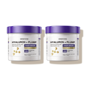 ครีมบำรุงผม OEM ODM 500 มล. ไฮยาลูรอนิค แอซิด คอลลาเจน เคราติน ช่วยให้ผมเรียบลื่น ซ่อมแซมเส้นผมอย่างล้ำลึก สำหรับผมเสีย แห้ง ชี้ฟู บำรุงอย่างล้ำลึก - Product Image 4