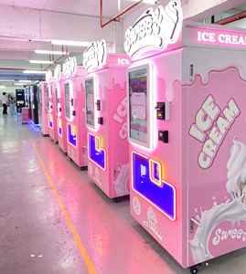 Máquina Expendedora de Helados IPLAYSMART Premium, Totalmente Automática, con Pantalla Táctil, de Acero Inoxidable, Capacidad para 100 Unidades, con Pago Móvil - Product Image 1