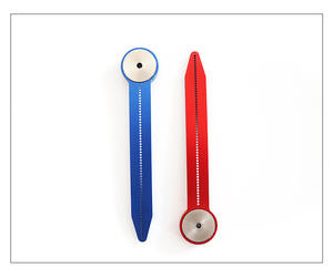 Règle <span class=keywords><strong>de</strong></span> traçage circulaire en alliage d'aluminium <span class=keywords><strong>de</strong></span> qualité industrielle et bricolage, jauge <span class=keywords><strong>de</strong></span> mesure, règle d'angle, outils <span class=keywords><strong>de</strong></span> fraisage pour le travail du bois - Product Image 3