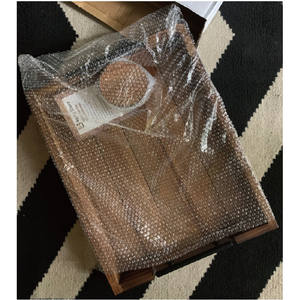 Plateau de service rustique ottoman décoratif marron rustique pour <span class=keywords><strong>table</strong></span> <span class=keywords><strong>basse</strong></span> avec sous-verres <span class=keywords><strong>en</strong></span> <span class=keywords><strong>bois</strong></span> - Product Image 4