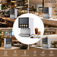 Distributeur de boissons chaudes instantanées à 4 saveurs, distributeur automatique de lait de soja, de jus de maïs pour café, restaurant, bureau