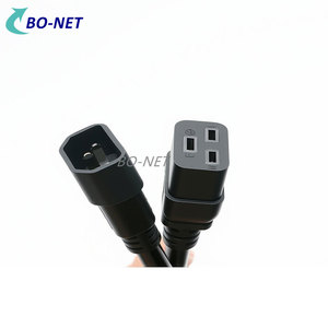 C19-C20 dây nguồn 16A 250V Chất lượng cao C20 nam cắm để C19 nữ ổ cắm PDU UPS máy chủ điện mở rộng cáp nhà sản xuất - Product Image 5