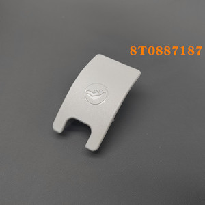 Couvre-clip de siège enfant arrière Audi 8W0887187, base de fixation supérieure en plastique, 6 pièces - Product Image 3
