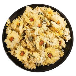 Hang Bai Ju en gros, 100% naturel, chrysanthème blanc séché de Hangzhou, fleur en épanouissement, thé - Product Image 1