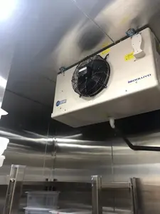 Unidade de condensação de câmara fria de baixa temperatura, refrigerada a ar, 5hp, 6hp, caminhada na sala de congelamento, freezer industrial de 1hp