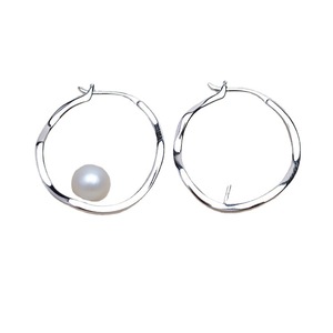 Pendientes de Plata S925 Wenchi con Concha, para Mujer, 8-14 Perlas, Accesorios DIY, Bandeja Vacía, Modelo 16006, Componentes y Fornituras de Joyería China - Product Image 5