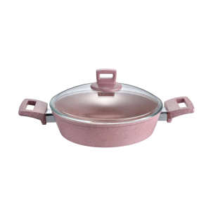 Nuevo juego de utensilios de cocina actualizado, <span class=keywords><strong>ollas</strong></span> de aluminio forjado antiadherentes de alcaravea, sartenes ecológicas, baquelita, inducción de Gas - Product Image 5