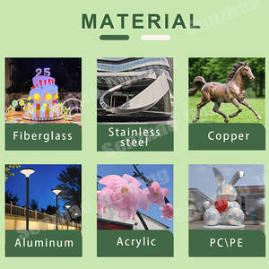 SENZHAO Led Paysage Illuminé Irrégulier <span class=keywords><strong>Polygone</strong></span> Lumière Moderne LED Motif Lumière Métal Sculpture Lumière - Product Image 3