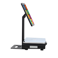 Sistema POS de Pantalla Única de 11.6 Pulgadas con Cámara IA y Pantalla de Escala de Caja Registradora Electrónica, Suministro Directo de Fábrica ZHONGJI