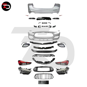 Kit carrosserie de style Trofeo nouvellement arrivé avec pare-chocs, calandre avant, phares et feux arrière pour Maserati <span class=keywords><strong>Ghibli</strong></span> 2013-2019 - Product Image 6