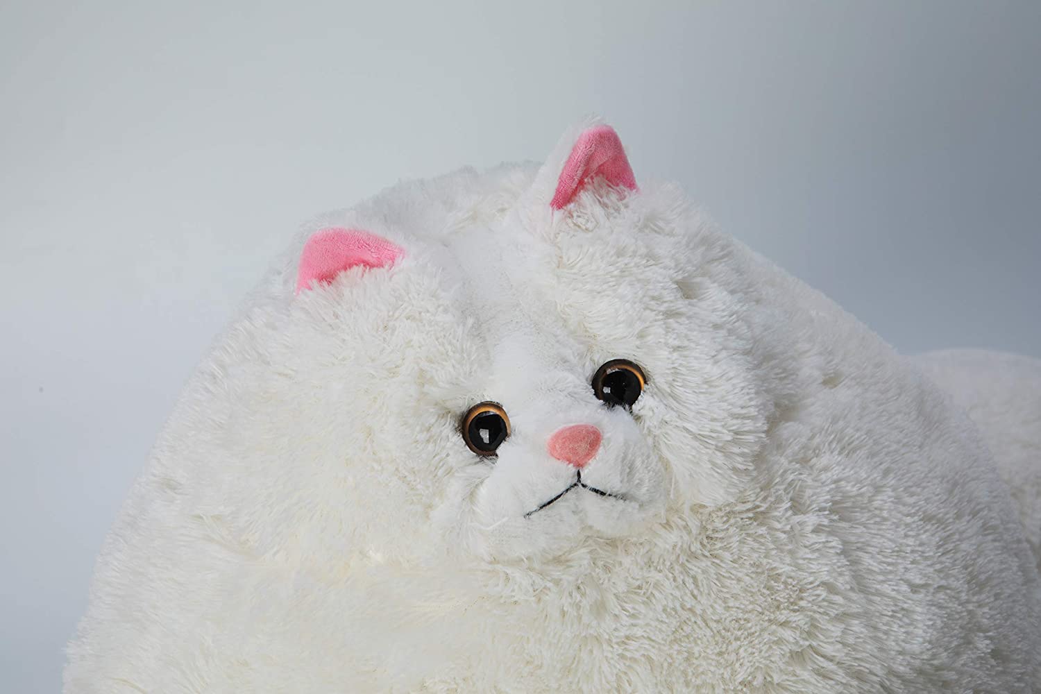 新しい猫のぬいぐるみ猫のおもちゃギフト脂肪白猫ぬいぐるみ