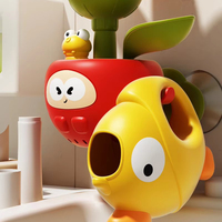 Nouveaux jouets de bain pour enfants 2026, animaux de dessin animé, arroseurs de fleurs, jouets de douche à ventouse amusants pour l'été