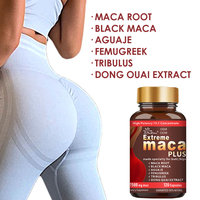 Capsules de complexe de racine de Maca OEM/ODM - Soutient l'énergie quotidienne, la vitalité et l'endurance - Complément alimentaire végétalien à base de plantes - 120 unités