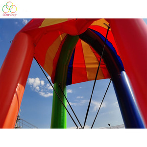 <span class=keywords><strong>Trampoline</strong></span> de saut à l'élastique gonflable élevé bâche en PVC unisexe jeu de Sport <span class=keywords><strong>accessoires</strong></span> de terrain de jeu scellés à l'air - Product Image 5