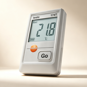 Enregistreur de données de température et d'humidité Testo 174 <span class=keywords><strong>TMini</strong></span> IP67, précision 0,5, compatible Bluetooth, pour la chaîne du froid - Product Image 4