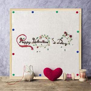 6 juegos <span class=keywords><strong>de</strong></span> barras <span class=keywords><strong>de</strong></span> estiramiento para bordado con 100 grapas para regalos <span class=keywords><strong>de</strong></span> cumpleaños para mujeres - Product Image 6