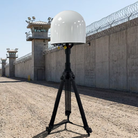 Système de défense anti-drone fixe, portée de 10 km, dispositif d'identification de drone à bande complète avec interception vidéo FPV et balayage