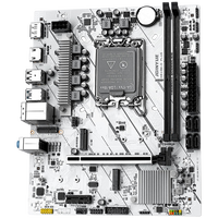 JGINYUE H610M-D PLUS Motherboard LGA1700 Intel H610 DDR4 3200MHz 6 Phase Power 2x M.2 NVMe WiFi CNVI M-ATX Desktop PC.