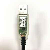 Cable de interfaz serie FTDI Rs485, conector USB transparente de un solo extremo, línea de programación, Cable de Usb-rs485-we-5000-bt para PC